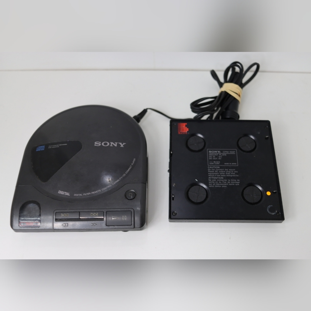 Sony Discman D-160 & CPM-100P Mounting Plate